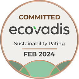 COMMITTED ecovadis Sustainability Rating FEB 2024